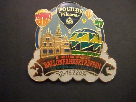Wolters Pilsener( Duits bier)International Ballonfahrertreffen Wolfsburg